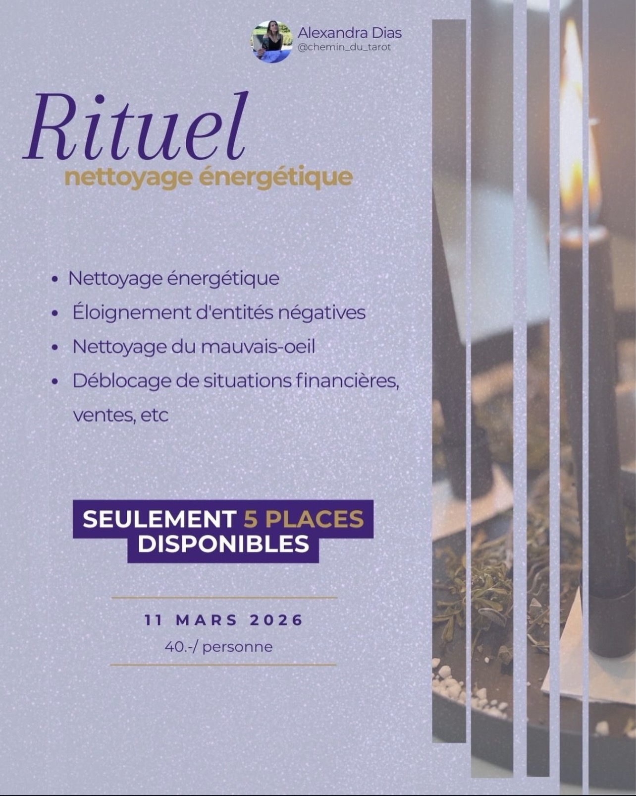 Rituel nettoyage énergétique