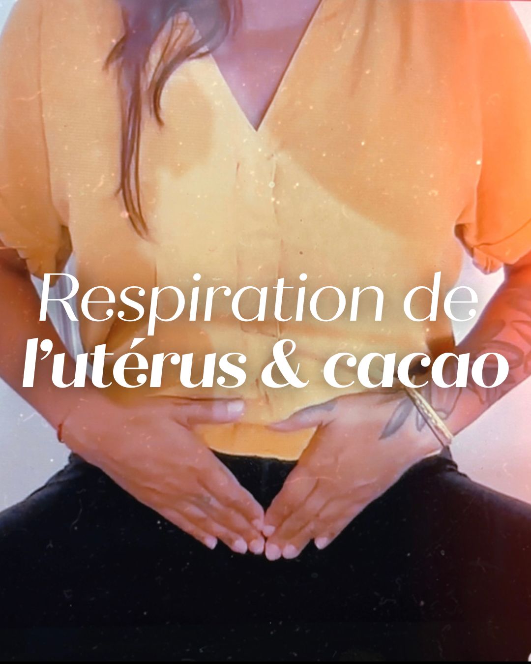 Respiration de l'utérus et cacao