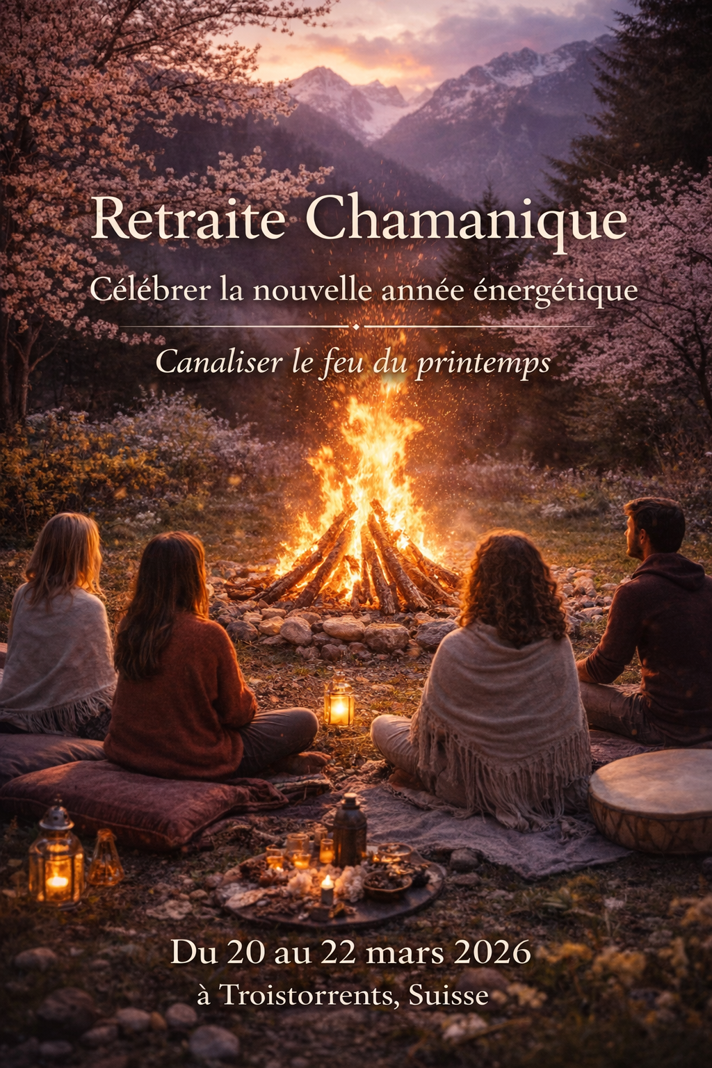 Retraite le feu du printemps